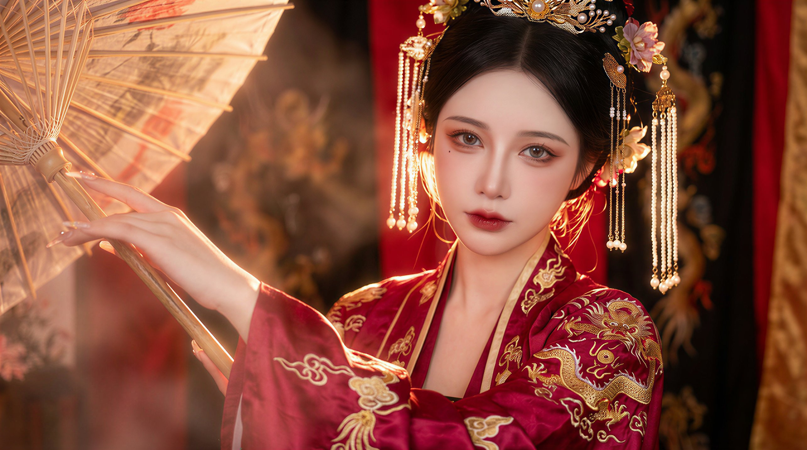 华丽中式古风风格迁移 prompt preview