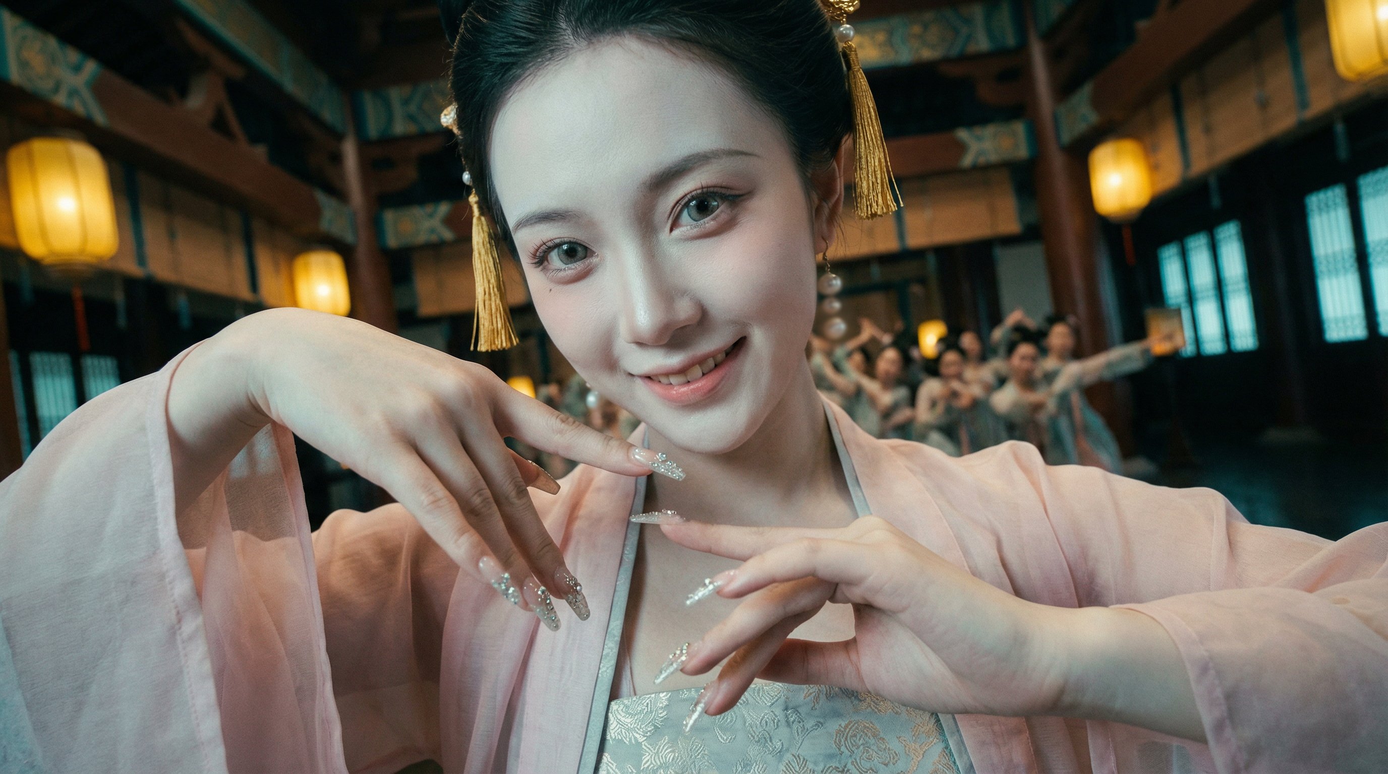 这粉卡得真不真? prompt preview