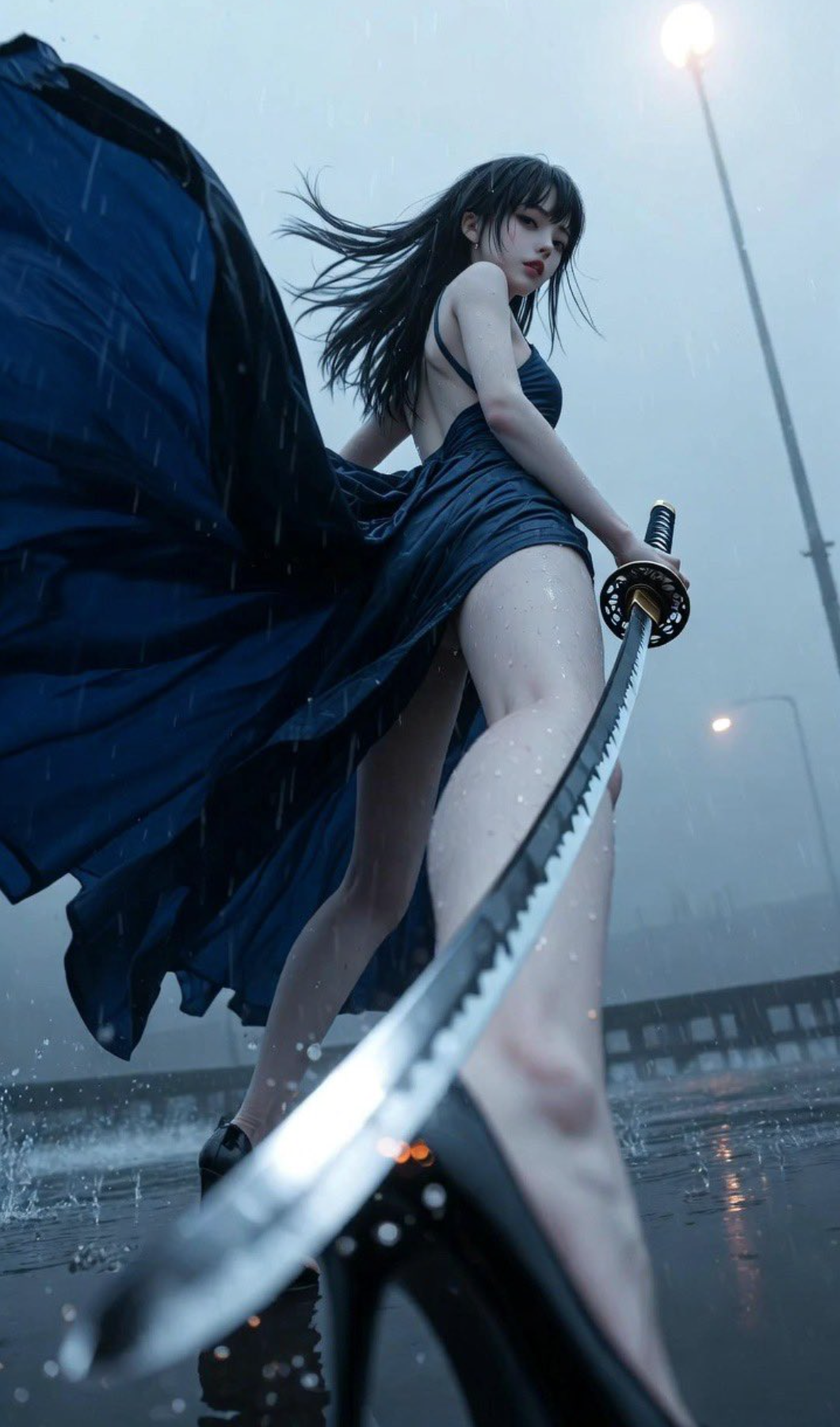 冷白皮美艳御姐 prompt preview